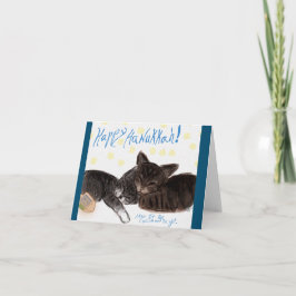 Tarjeta gatitos con gálibo