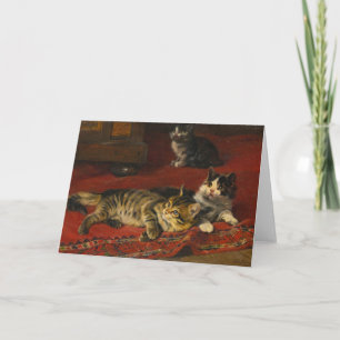 Tarjeta Gatitos   Julius Adam el Joven