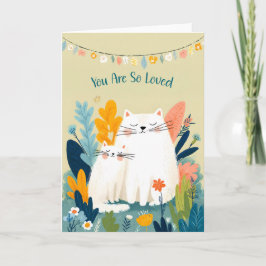 Tarjeta Gato Adorable | Eres Tan Amado