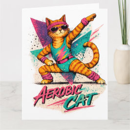 TARJETA GATO AERÓBICO