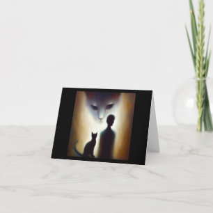 Tarjeta Gato animal espiritual 2