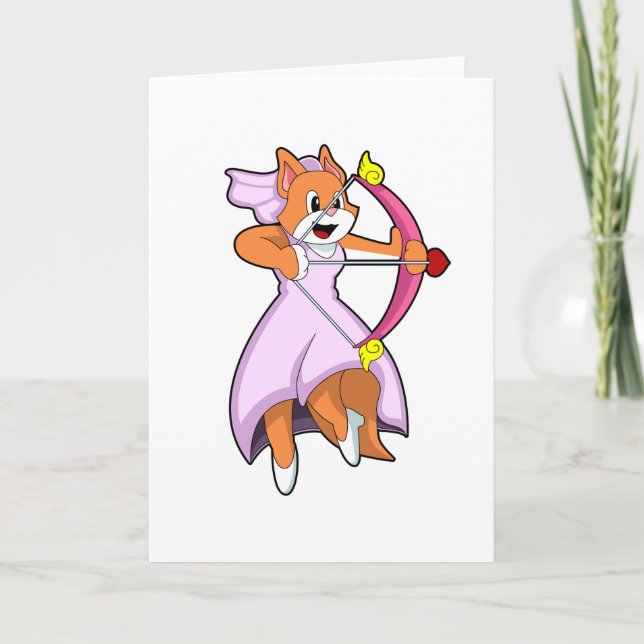 Tarjeta Gato como novia con vestido Boda.PNG (Anverso)