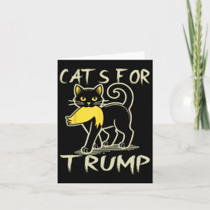 Tarjeta Gato Damas Para Las Sarcásticas Elecciones De Dona