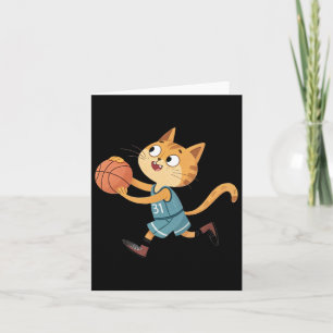 Tarjeta Gato de baloncesto