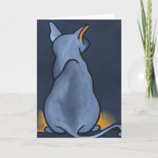 Tarjeta Gato de Blue'z de Robyn Feeley
