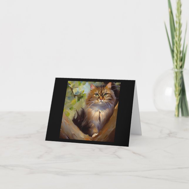 Tarjeta Gato de Chipre (Anverso)