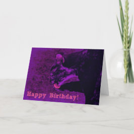 Tarjeta Gato de cumpleaños