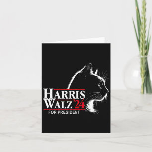 Tarjeta Gato De Damas Harris Wheimer 24 Para Las Eleccione