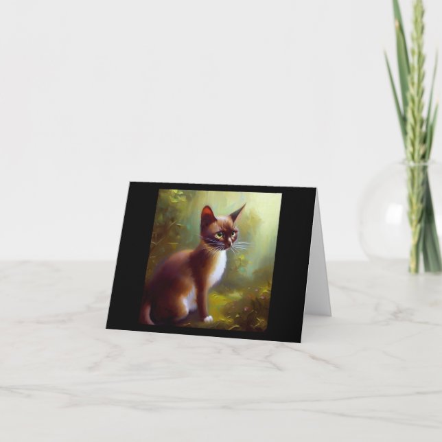 Tarjeta Gato de Java (Anverso)