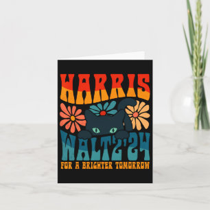 Tarjeta Gato de los años 70 Lady Harris Wheimer 2024 para 