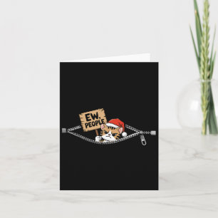 Tarjeta Gato De Navidades Ricos Y Divertidos Para Kitty En