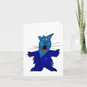 Tarjeta Gato de Scaredy • El tonelero Nielsen, envejece 10