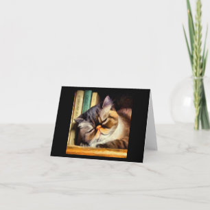 Tarjeta Gato de Shorthair exótico