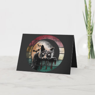 Tarjeta Gato de tres ojos