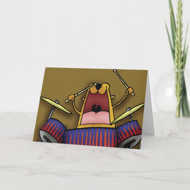 Tarjeta Gato del batería (Anverso)