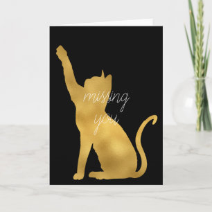 Tarjeta Gato dorado que te falta