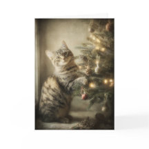 Gato dulce de Navidad
