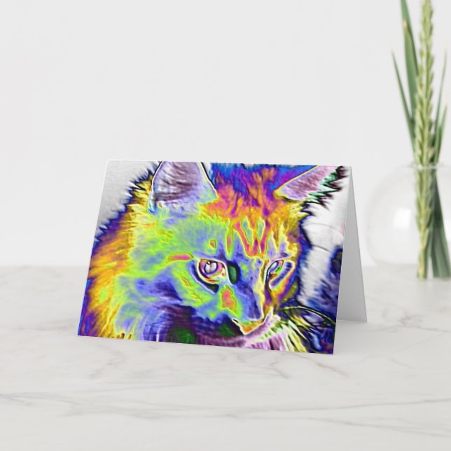 Tarjeta Gato eléctrico (Anverso)