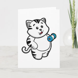 Tarjeta Gato en el entrenamiento de Biceps con Dumbbell