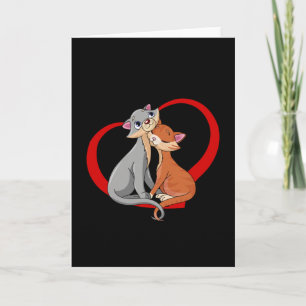 Tarjeta Gato Gato Gatito Gato Gato Lover Hangver Mascota I