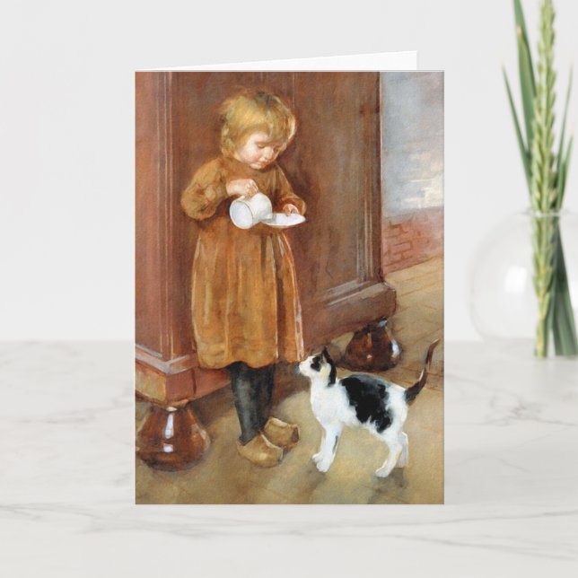 Tarjeta Gato Kitty (Anverso)