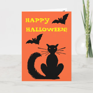 Tarjeta Gato negro
