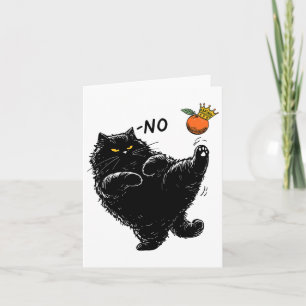 Tarjeta Gato Negro No Reyes En América Nosotros El Pueblo