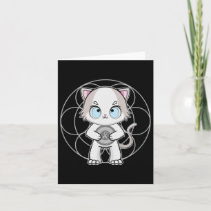 Tarjeta Gato Ragdoll Anime Gatito Conciencia de Dislexia