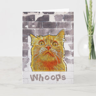 Tarjeta Gato Rojo en Problemas.