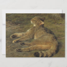 Gato salvaje (de Rosa Bonheur)