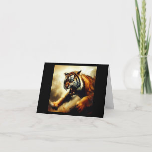 Tarjeta Gato salvaje tigre (14)