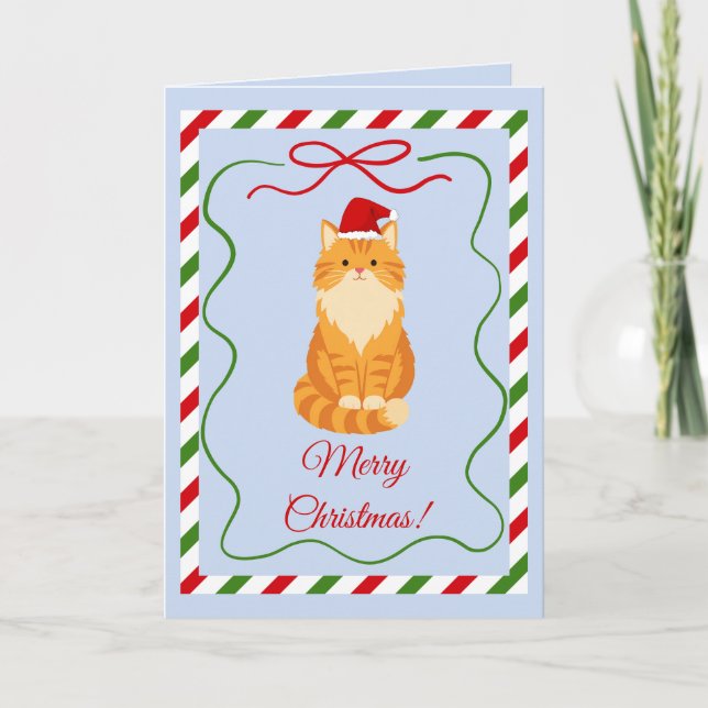 Tarjeta Gato Santa Naranja (Anverso)