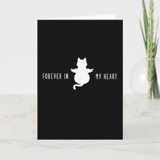Tarjeta Gato se despide de la idea de regalo muerto perdid