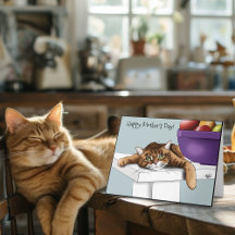 Gato Tabby del Ornage de la Madre