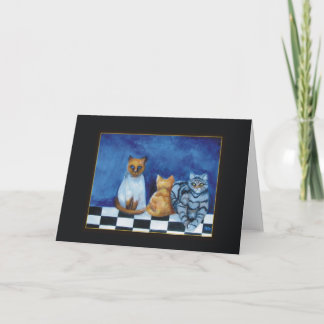 Tarjeta Gatos