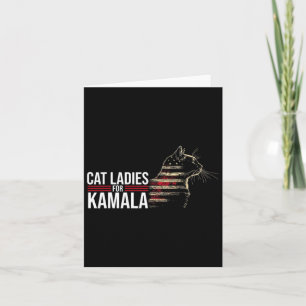 Tarjeta Gatos Damas De Kamala