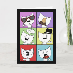 Tarjeta Gatos de Photo Props