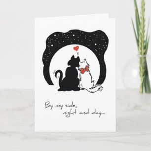 Tarjeta Gatos del 2595 Aniversario