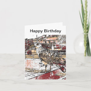 Tarjeta Gaviota en el puente de Hythe