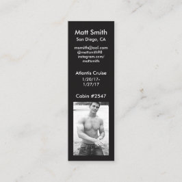 Tarjeta gay de la travesía