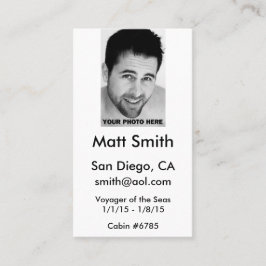 Tarjeta gay de la travesía