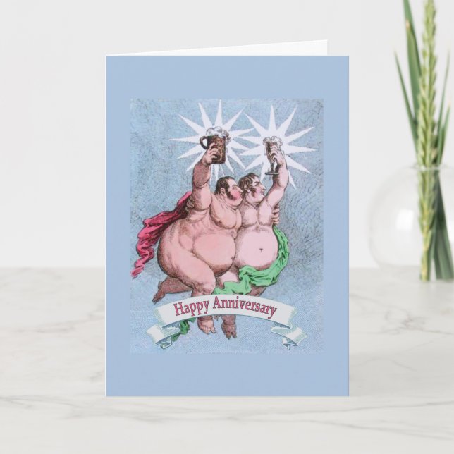 Tarjeta Gay Happy Anniversary Alternate Verse (Anverso)