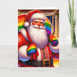 Tarjeta Gay Happy Holidays Personal Greeting/Gift