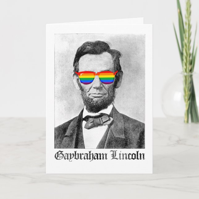 TARJETA GAYBRAHAM LINCOLN (Anverso)