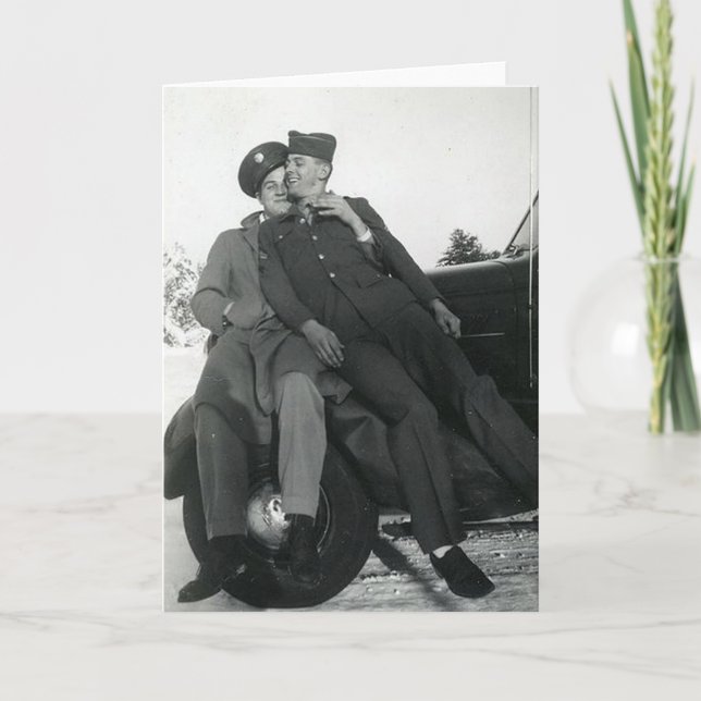 Tarjeta Gays del vintage (Anverso)