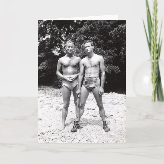 Tarjeta Gays del vintage (Anverso)