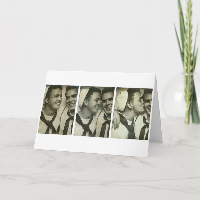 Tarjeta Gays del vintage (Anverso)