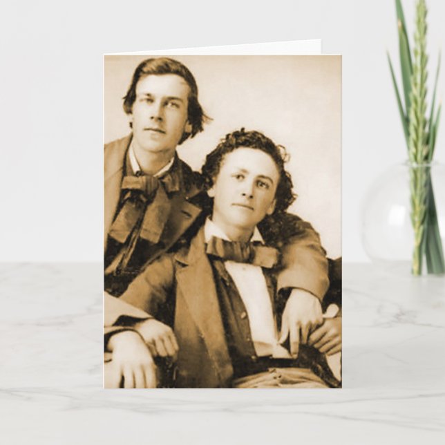 Tarjeta Gays del vintage (Anverso)