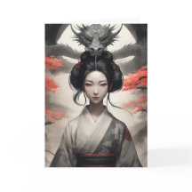 Geisha y Dragon Año Nuevo Chino 2024