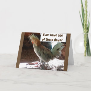 TARJETA ***GEMELA*** TENIENDO UN MAL DÍA EN SU CUMPLEAÑOS 